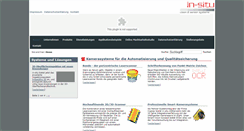 Desktop Screenshot of in-situ.de